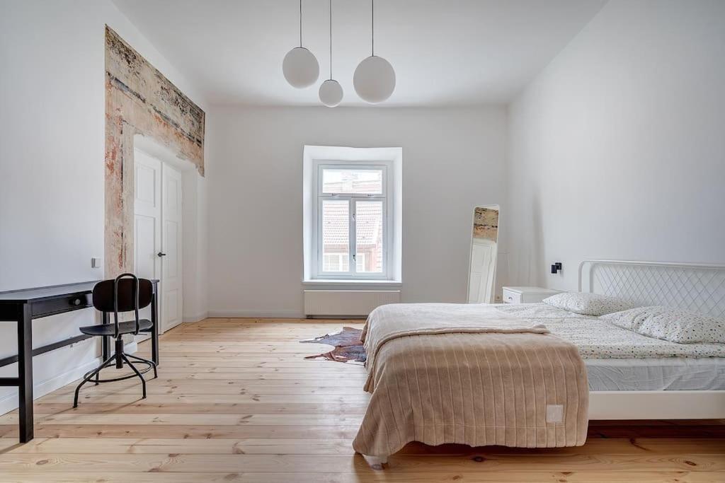 וילנה Spacious 2-Bedroom Flat In Old Town By Urban Rent מראה חיצוני תמונה